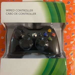 Wired Black Game Controller - Third-Party